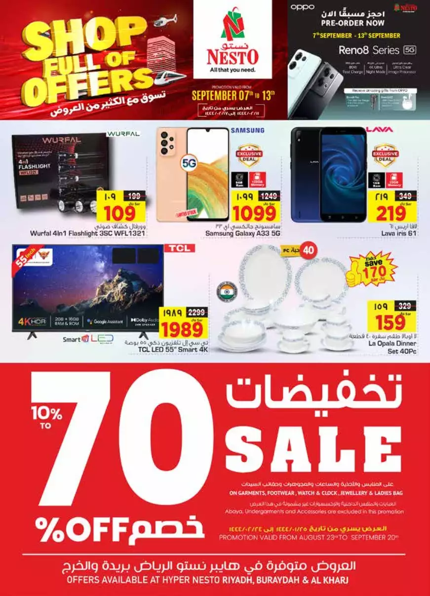 fresh offers october 1st - nesto riyadh & buraidah & al-kharj